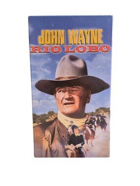 Rio Lobo (1970) VHS John Wayne Western Drama Paramount CBS Video
